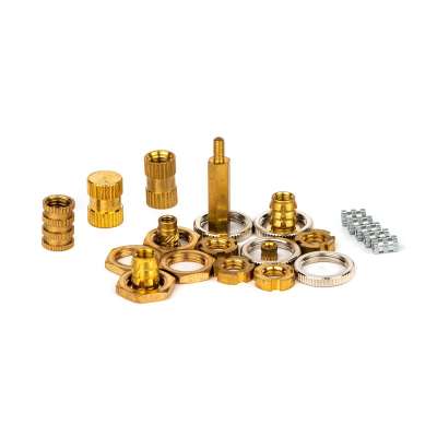 Customized factoryThreaded Brass Insert Nut/Knurling Insert Nut For Plastics