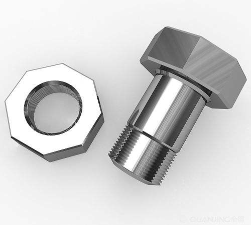 Non-standard custom stainless steel screw nut pin